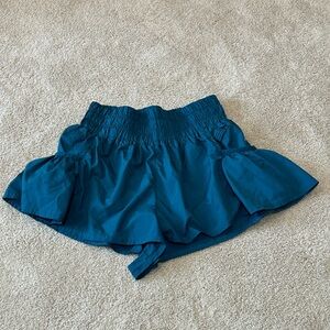 FP Movement by Free People Teal Athletic Shorts